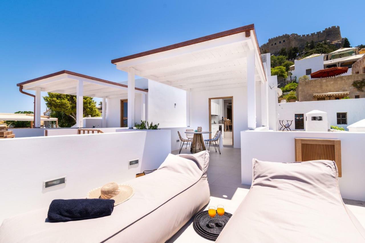 Villa Lindian Ethos Líndos Exterior foto