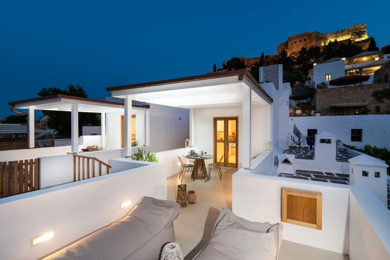 Villa Lindian Ethos Líndos Exterior foto