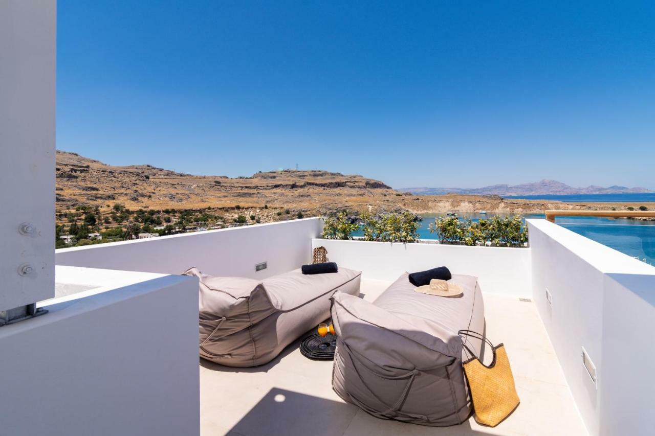Villa Lindian Ethos Líndos Exterior foto